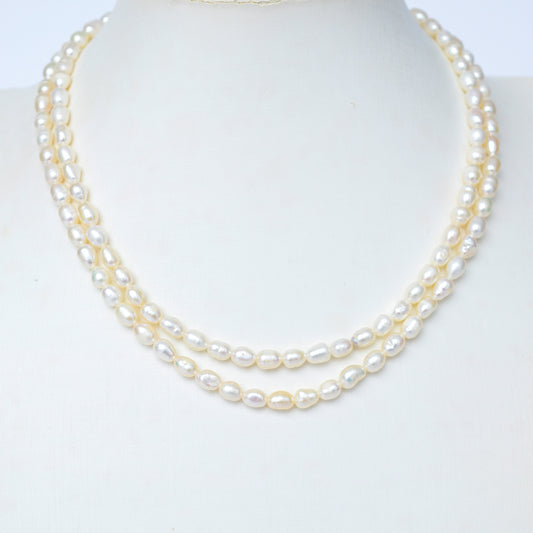 Collar Doble Perlas