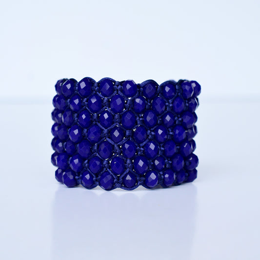 Brazalete Macramé Morado