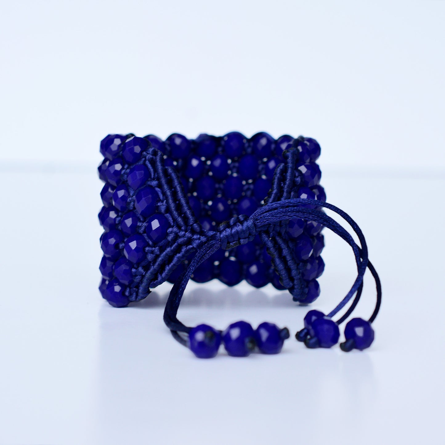 Brazalete Macramé Morado