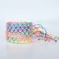 Brazalete Macramé Rainbow