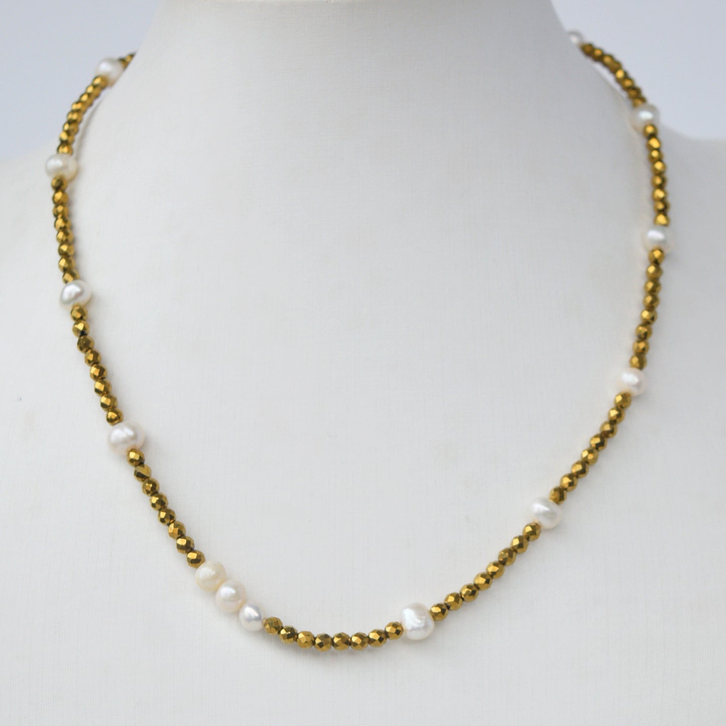 Collar Cristales Cobre