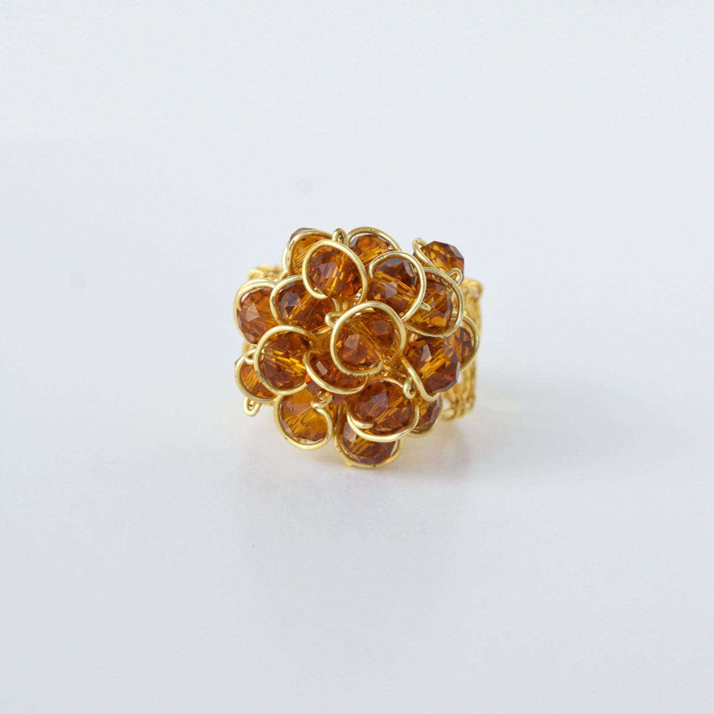 Anillo Bouquet Amber