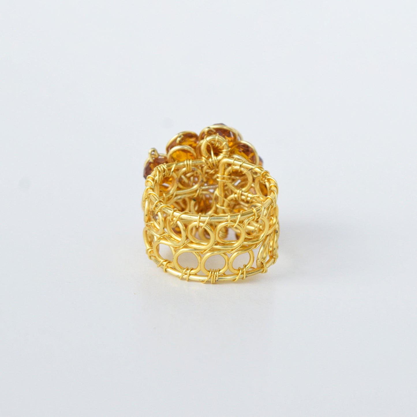 Anillo Bouquet Amber