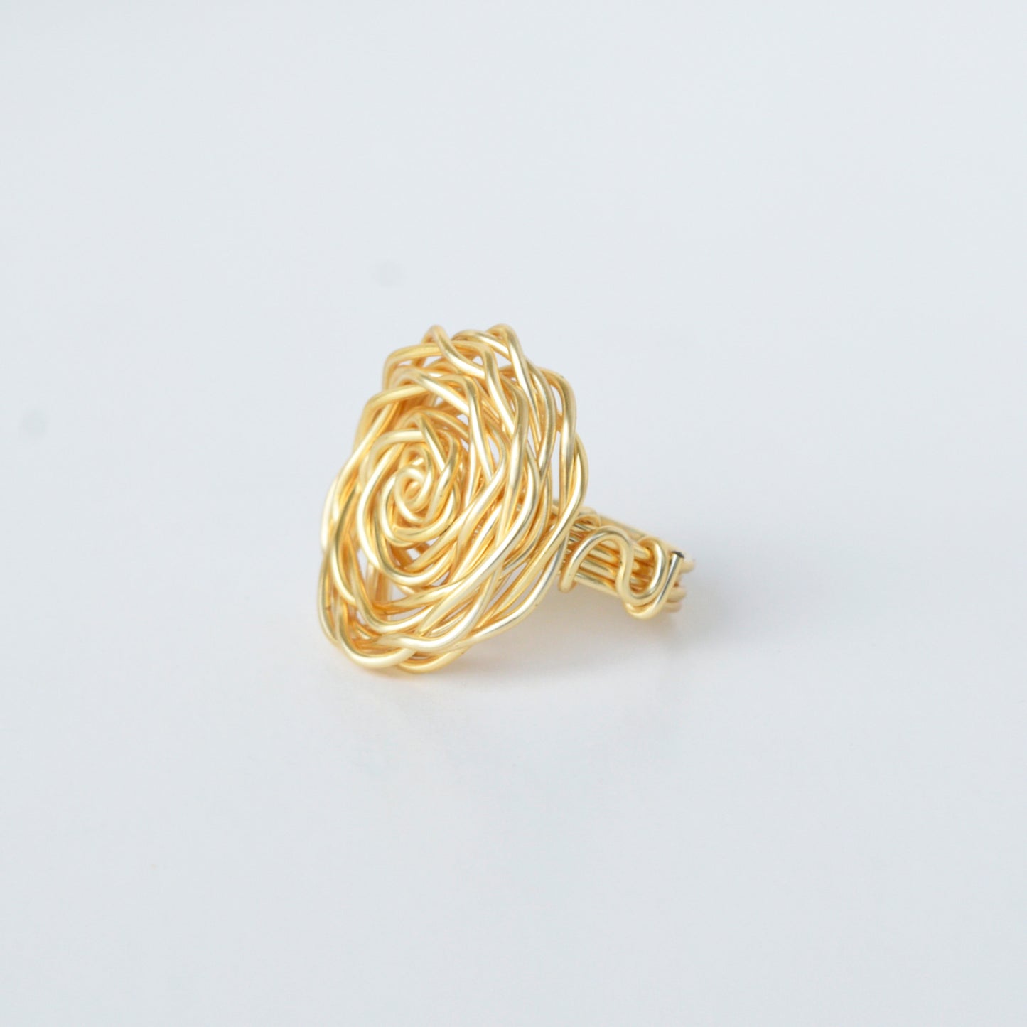 Anillo Rosa Dorado