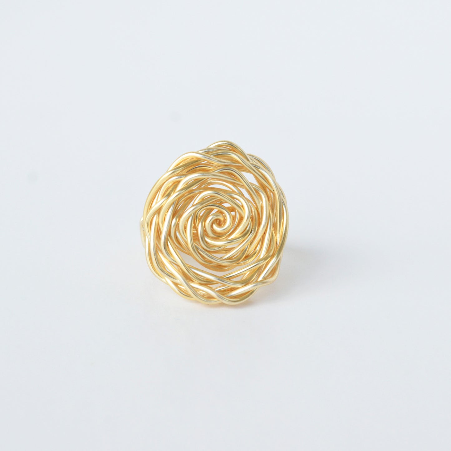 Anillo Rosa Dorado