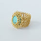 Anillo Sol Turquesa