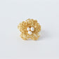 Anillo Flor Dorada
