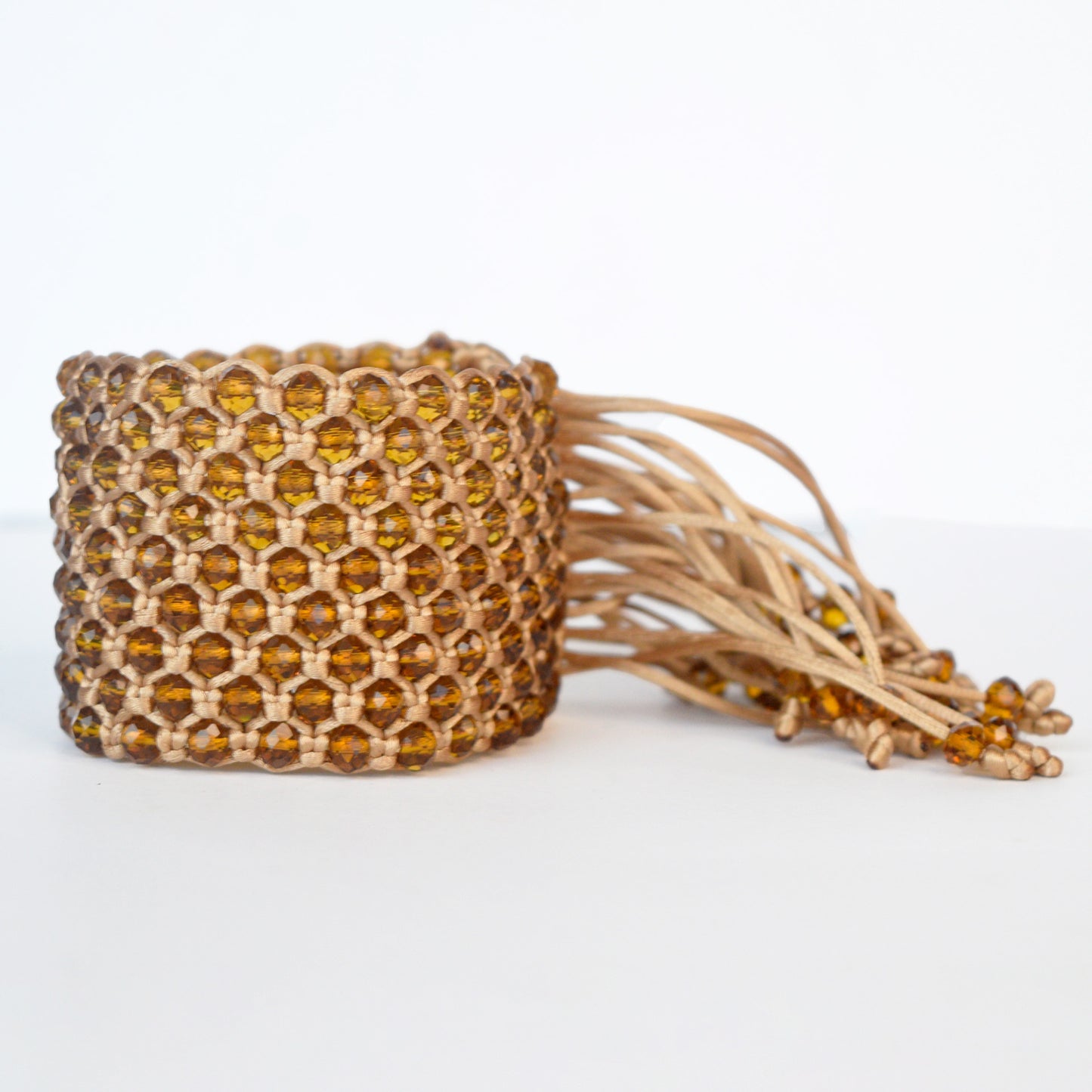 Brazalete Macramé Ambar