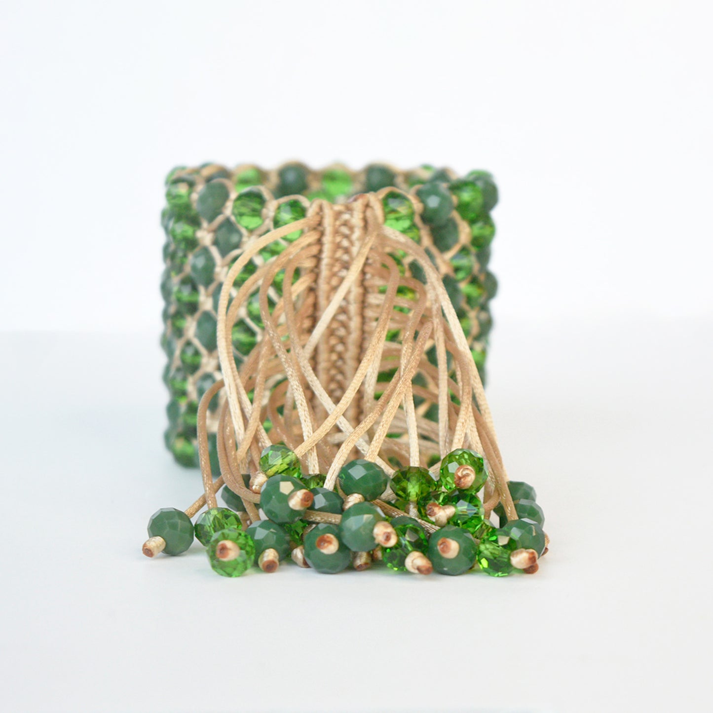 Brazalete Macramé Verde