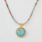 Collar Tropical Blue Sun